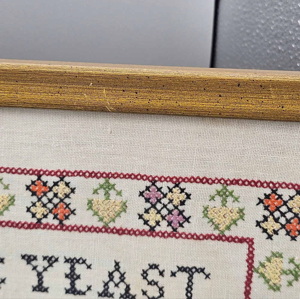 Handmade some yellowing